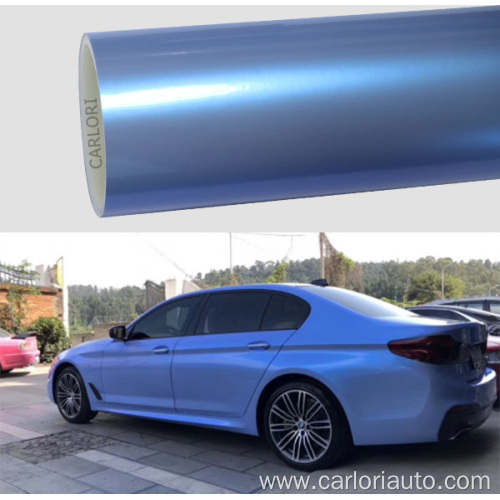 chameleon gloss light blue car vinyl